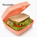 Tupperware® Sandwich Keepers - 2 Easy-Open Lunch Boxes for Kids