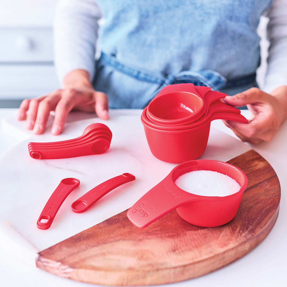 Tupperware® Measuring Mates Set | 6 Measuring Spoons, 6 Measuring Cups