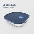 Tupperware Voila™ Glass  Square Bakeware | Airtight Food Storage Dish