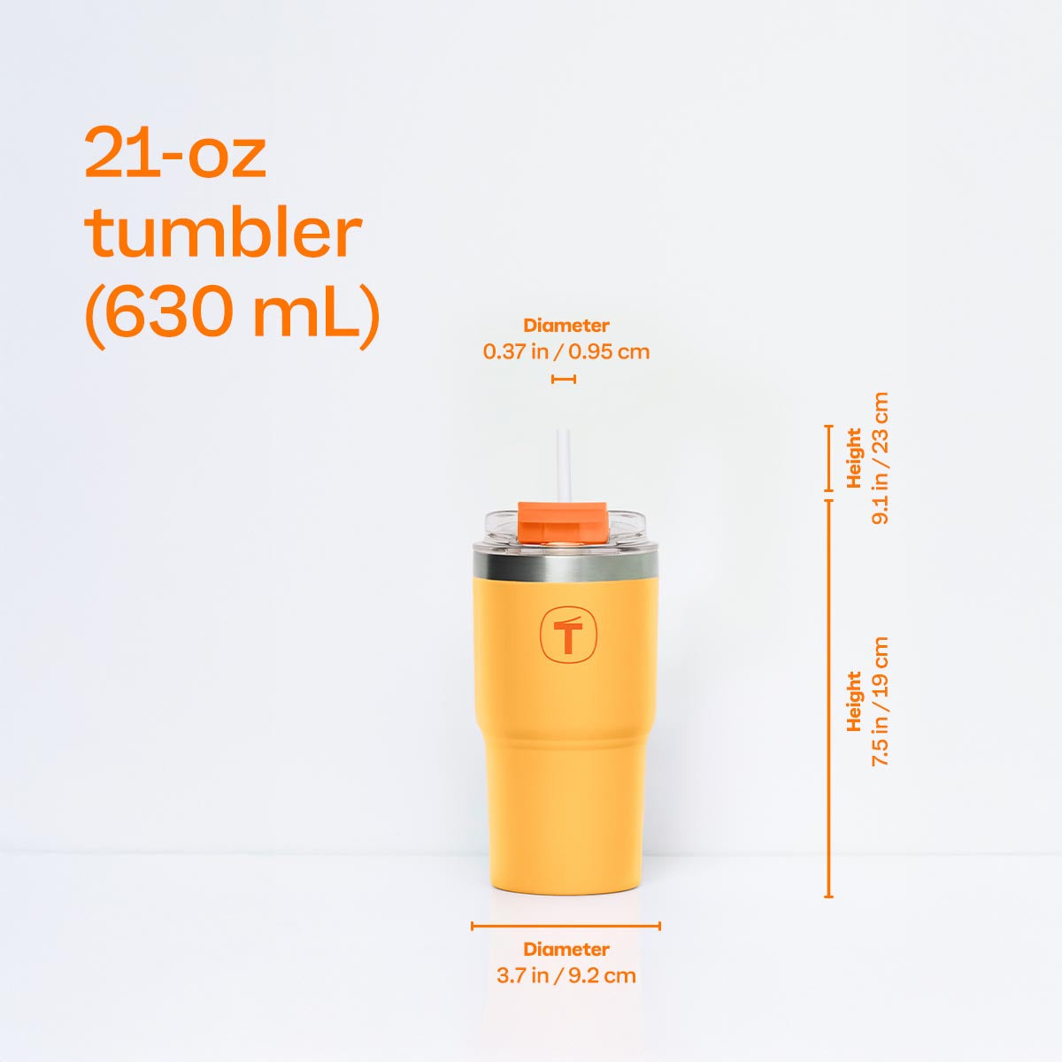 Tupperware® big T Tumbler | 21oz / 630ml