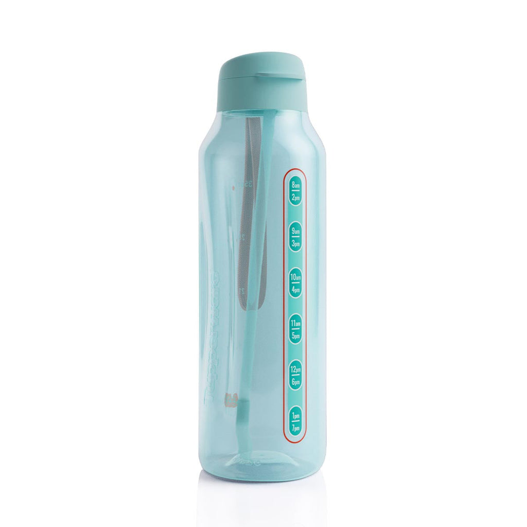 Tupperware® AquaVibe® Water Bottle | Straw, Spout & Hydration Tracker