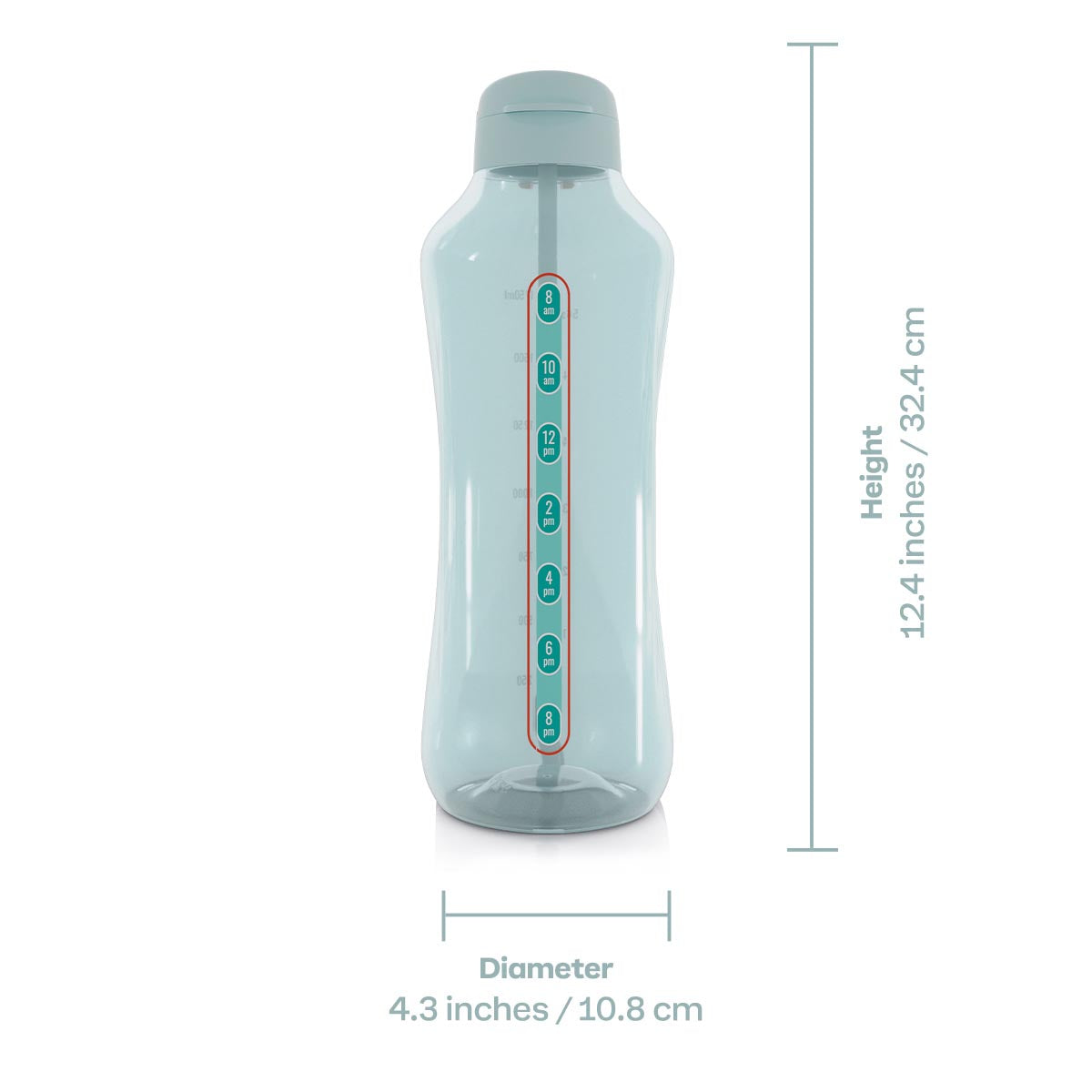 Eco+AquaVibe® Bottle 2 L