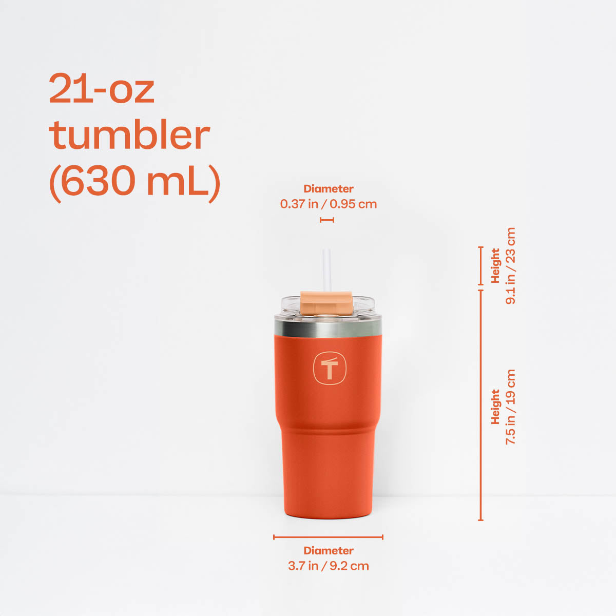 Tupperware® big T Tumbler | 21oz / 630ml