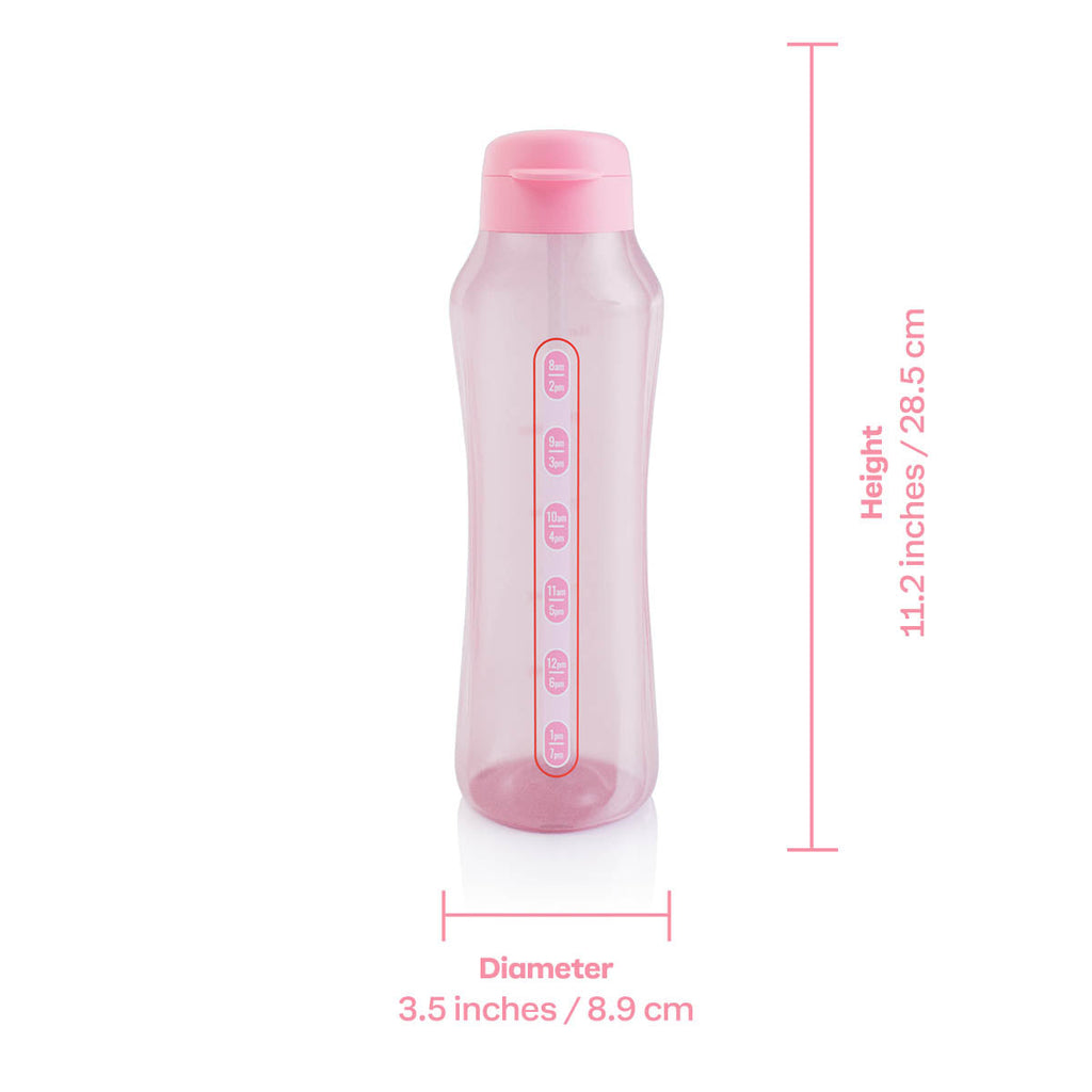 Tupperware® AquaVibe® Water Bottle | 40 oz. / 1.2 L (Pink)