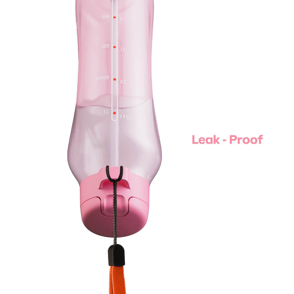 Tupperware® AquaVibe® Water Bottle | 40 oz. / 1.2 L (Pink)