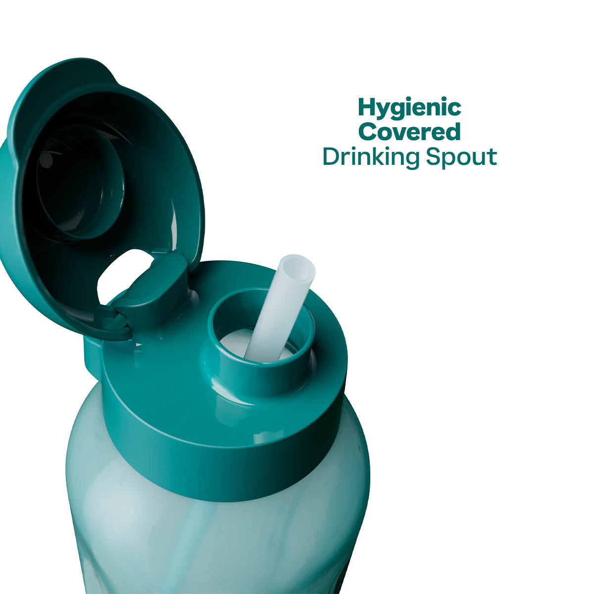 Tupperware® AquaVibe® Water Bottle | 40 oz. / 1.2 L (Green)