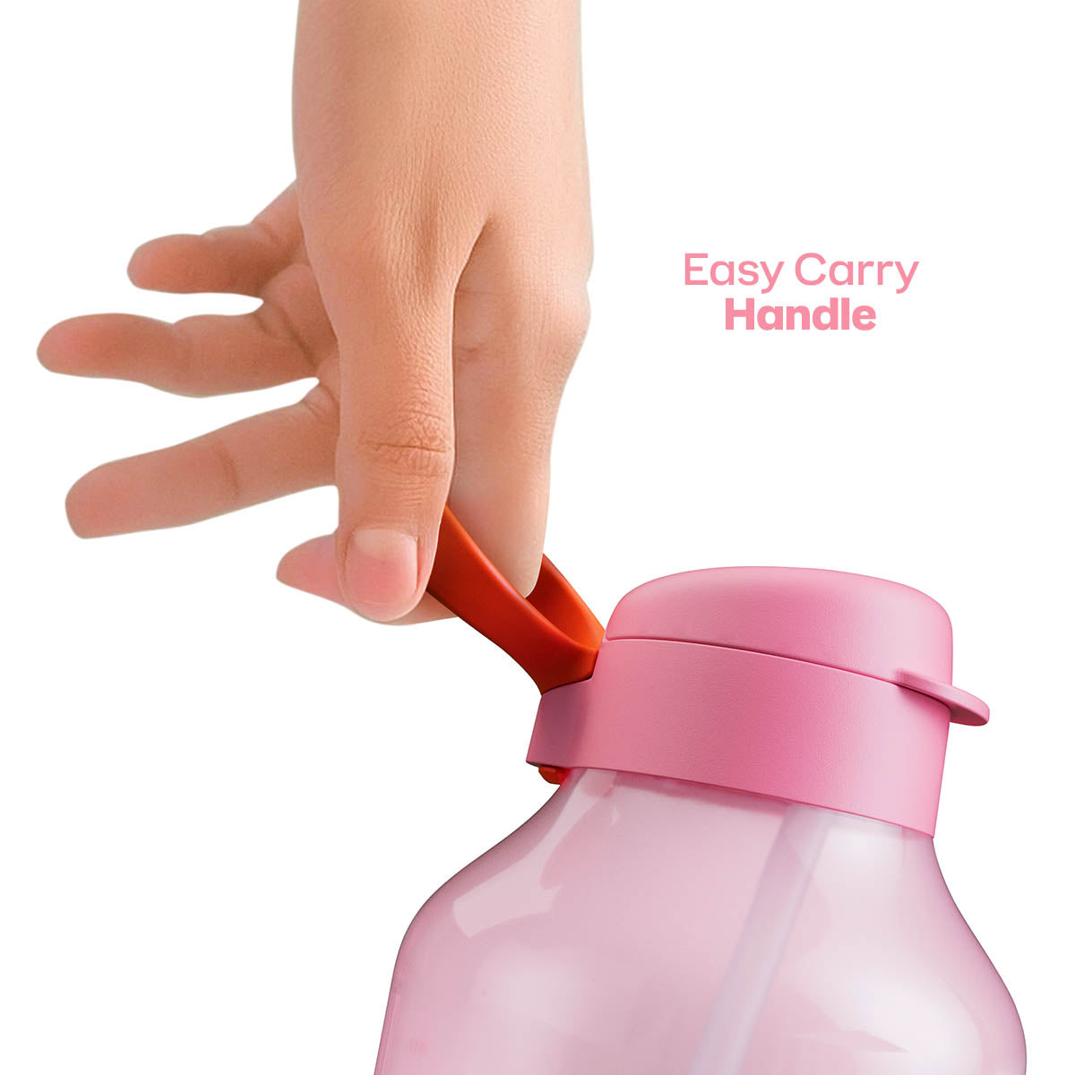 Tupperware® AquaVibe® Water Bottle | 67 oz./2 L (Pink)