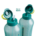 Tupperware® AquaVibe® Water Bottle | 67 oz. / 2 L (Green)