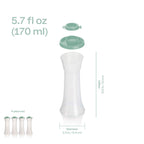 Hourglass Salt and Pepper Shakers | Large Set of 4