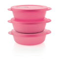 Tupperware® CrystalWave® Plus Round | Set of 3 | Microwave-Safe Containers