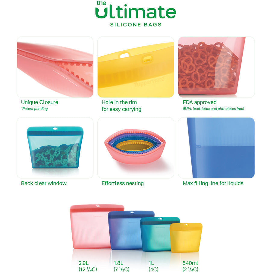 Ultimate Silicone Stand-Up Bag | Small