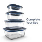 Tupperware Voila™ Glass Food Storage Container | Rectangular Small