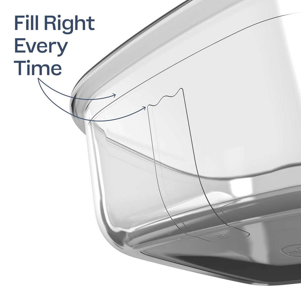 Tupperware Voila™ Glass Food Storage Container | Rectangular Large