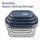 Tupperware Voila™ Glass Food Storage Container | Rectangular Large