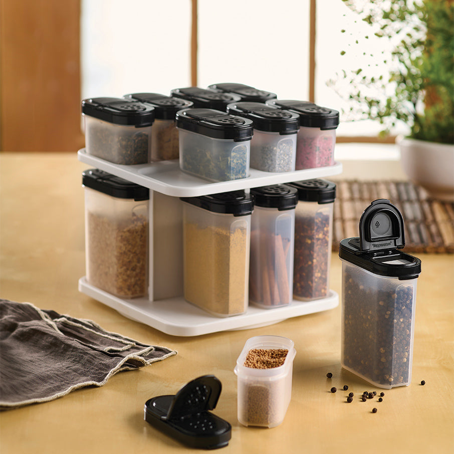 Tupperware® Spice Carousel Set | 17-pc with Small and Large Shakers