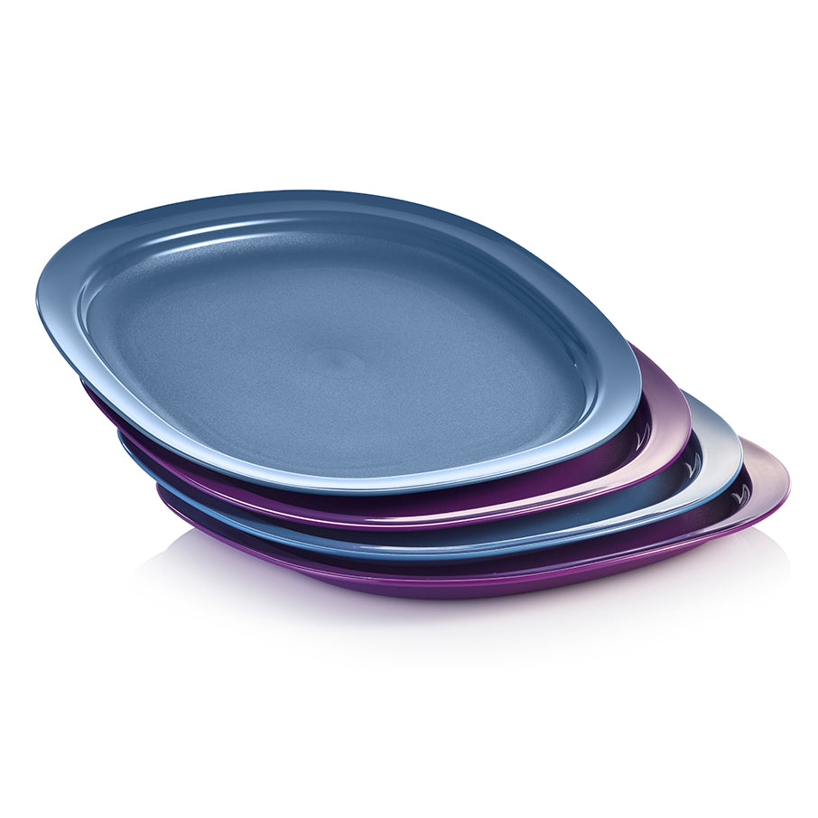 Microwave Reheatable Luncheon Plates