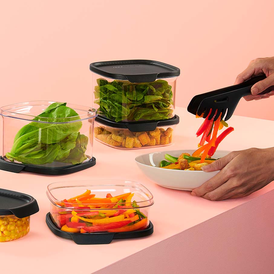 Tupperware® Ultra Clear® Square | 5-piece Set