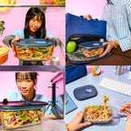 Tupperware Voila™ Glass Food Storage Container | Rectangular Mini